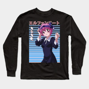 Manga Magic Immerse In The World Of Elfen Lied Long Sleeve T-Shirt